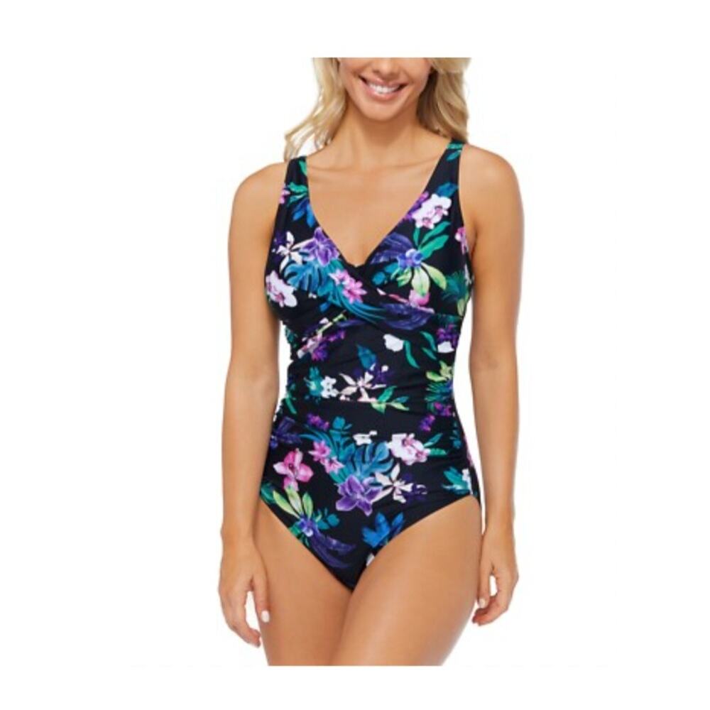 New floral one piece swimsuit size 10
